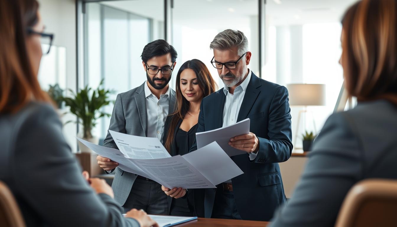 Property settlement documents and transfer review